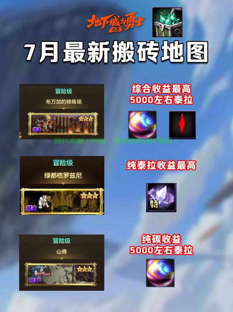 地下城搬砖去哪个服务器?