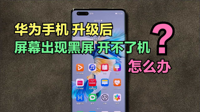 为什么手机黑屏了